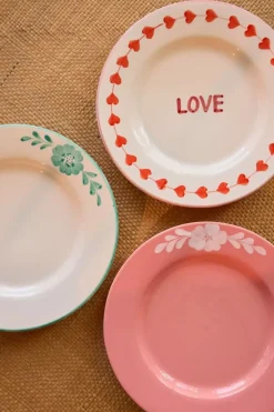 Håndmalt Middagstallerken LOVE