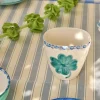 Håndmalt Oval Kopp Good Luck Clover