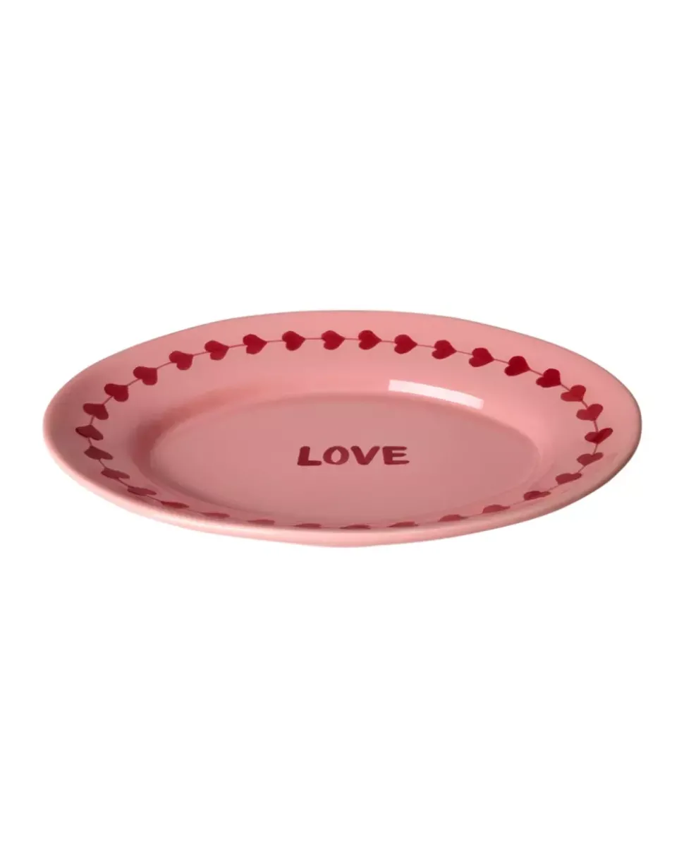 Håndmalt Serveringsfat LOVE