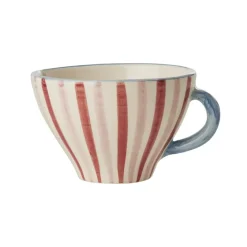 Håndmalt Tekopp Striper