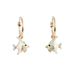 Hoops Med Charm, Tropisk Fisk, Aquatic