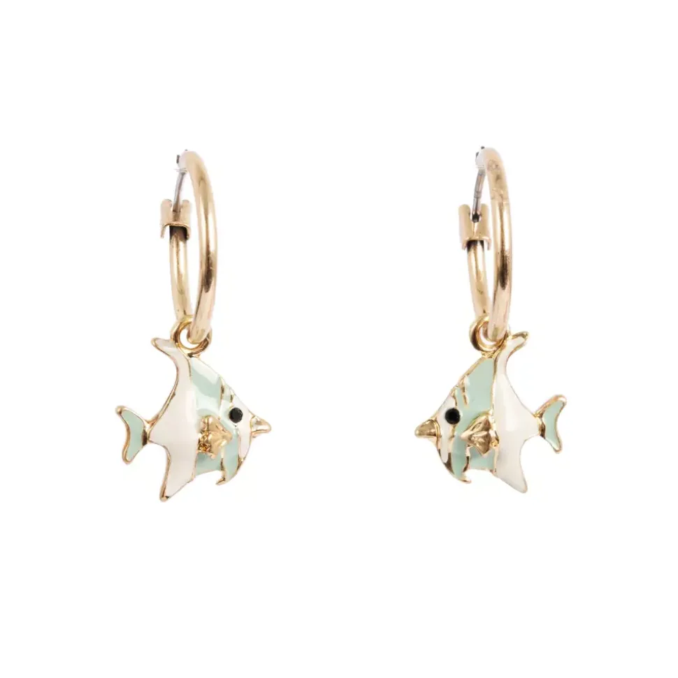 Hoops Med Charm, Tropisk Fisk, Aquatic