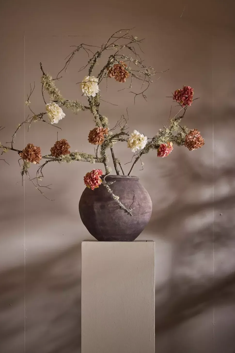 Hortensia Med Klype Rosa