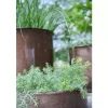 Hoss Utendørs Blomsterpotte S/3 Cappuccino D31-51 H30-49