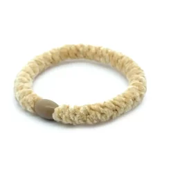 Hårstrikk Chenille Sand
