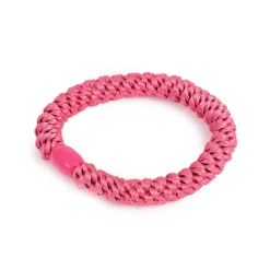 Hårstrikk Fucshia m/fuchsia perle