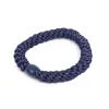 Hårstrikk Marine m/marine perle