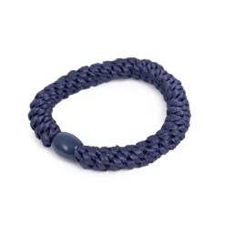 Hårstrikk Marine m/marine perle