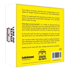 Hvordan visste du det?