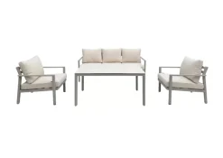 Hydra Loungegruppe 3+1+1 Beige