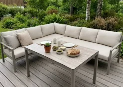 Hydra Spisevinkel Høyre Beige