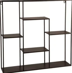 Hylle 6rom Metall 58cm