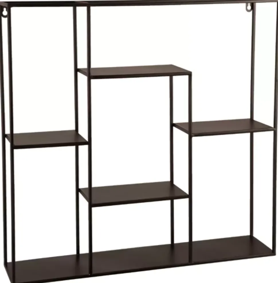 Hylle 6rom Metall 58cm