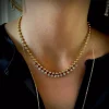 Ice Ballchain Smykke Gull