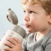 Isolert Drikkeflaske Med Sugerør Playground Grønn 340 Ml