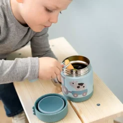 Isolert Matkrukke Tiny Farm Blå 300 Ml