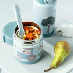 Isolert Matkrukke Tiny Farm Blå 300 Ml