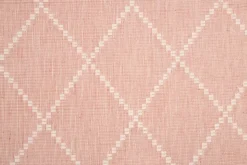 Jaquard Brikke Rosa 33x48