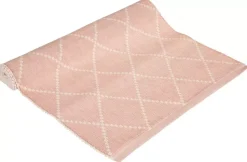 Jaquard Løper Rosa 40x140