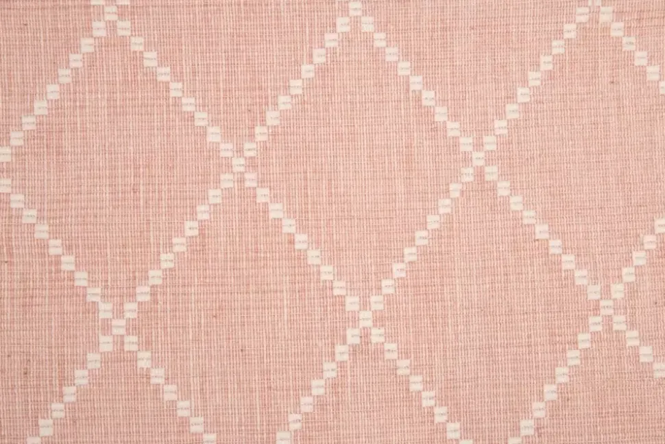Jaquard Løper Rosa 33x100