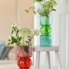 Jaquard Vase Oransj/Rød