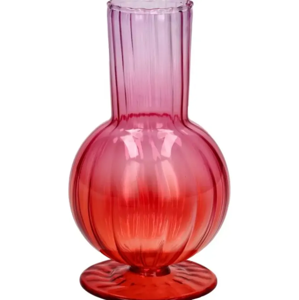 Jaquard Vase Rød