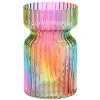 Jaquard Wave Vase H19 Multicolor