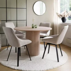 Jason Spisestol m/Sving Beige