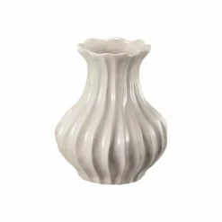 Jennifer Vase H17 Krem