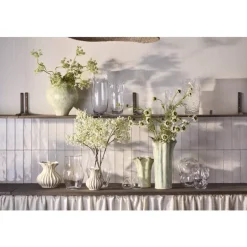 Jennifer Vase H17 Krem