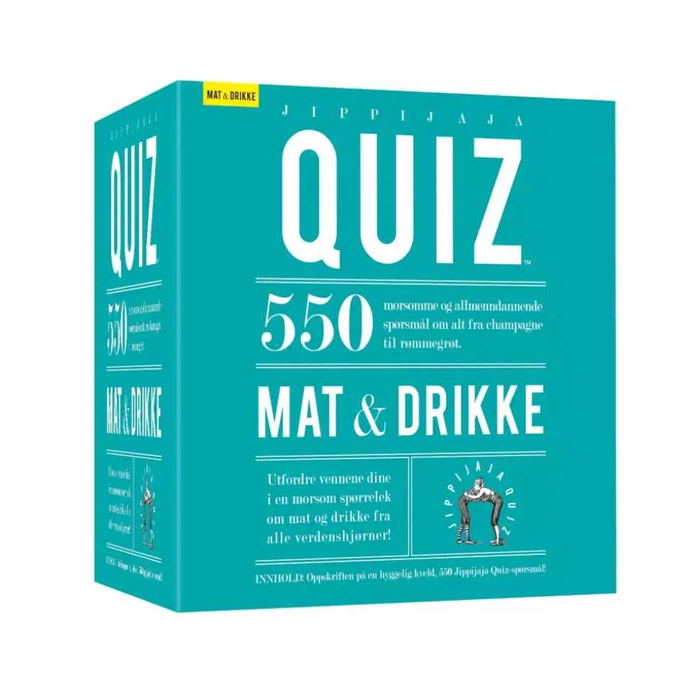 Jippijaja Quiz, Mat & Drikke