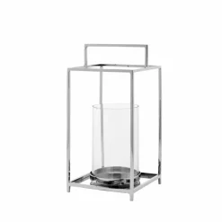 Josefille lantern 15X15X30 cm.Silver