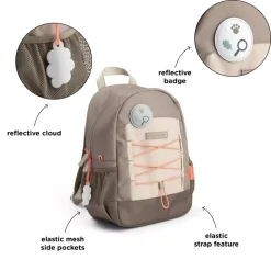 Juniorryggsekk Tiny Trails Sand 13 L