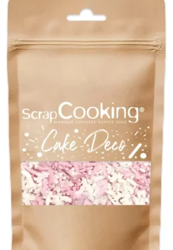 Kakestrø 50g Unicorn Rosa/Hvit