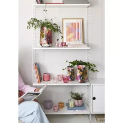 Karete Lyslykt/Potte H10,5 Lilla
