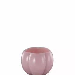 Karete Lyslykt/Potte H10,5 Rosa