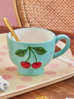 Keramikk Kopp Mint Cherry