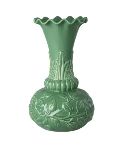 Keramikkvase I Grønn - Stor - 2800 ml