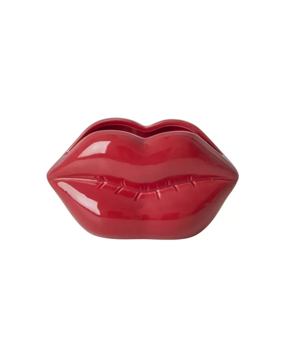 Keramikkvase Lips