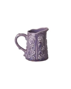 Keramikk Vintage Vase Mørk Lavendel