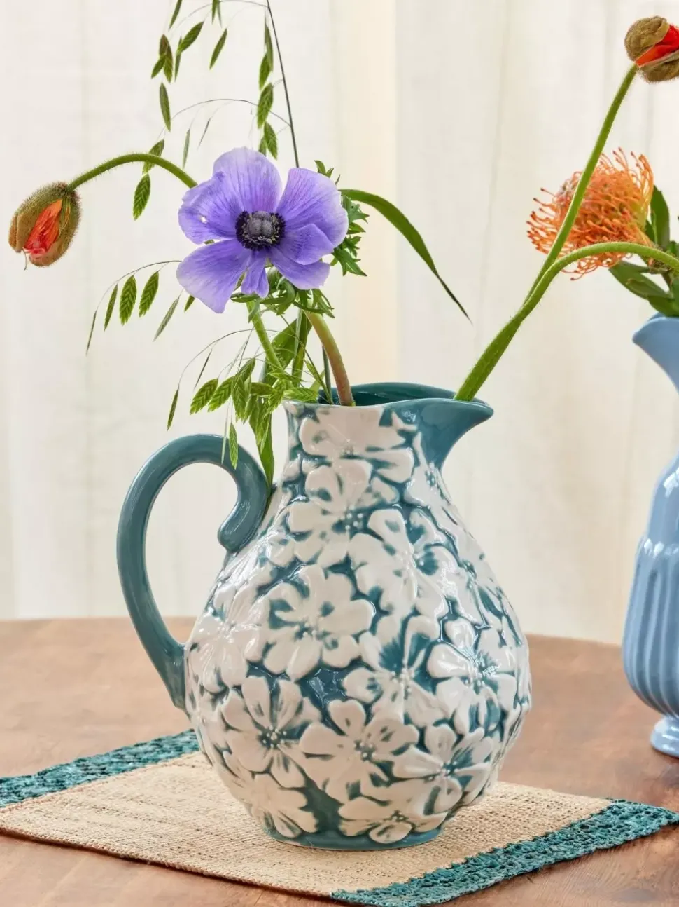 Keramisk Blomstermugge Grønn 4,5L