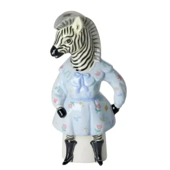 Keramisk Vase I Sebraform - Nathalie L'ete