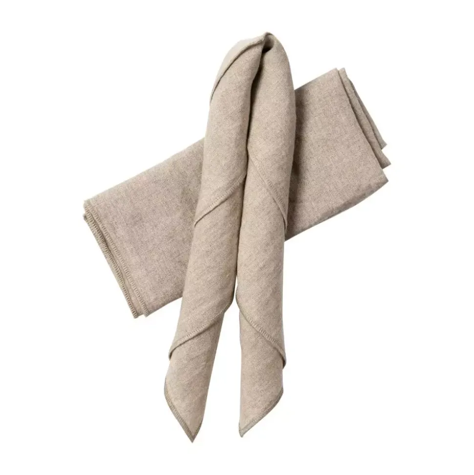 Kirei Linserviett 2-pk sand