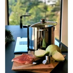 Kitchen Essentials - Gryte m/dampkurv - 18 l