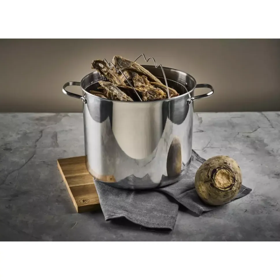Kitchen Essentials - Gryte m/dampkurv - 18 l