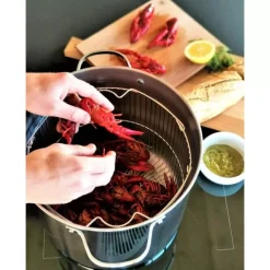 Kitchen Essentials - Gryte m/dampkurv - 18 l