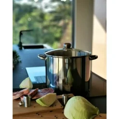 Kitchen Essentials - Gryte m/dampkurv - 18 l