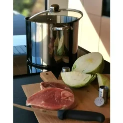 Kitchen Essentials - Gryte m/dampkurv - 18 l