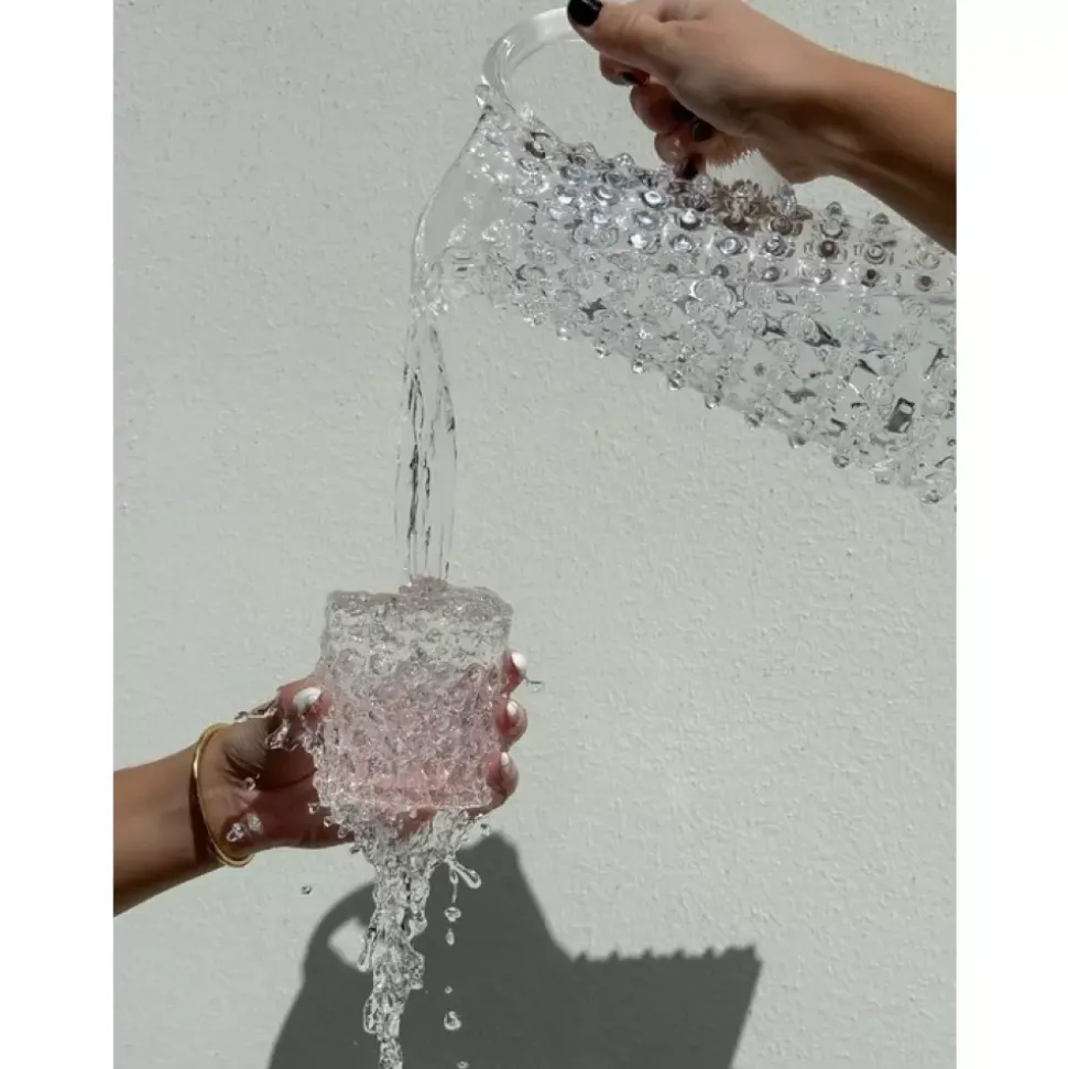 Klimchi - Hobnail - Vannglass - 15 cl