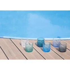 Klimchi - Hobnail - Vannglass - 15 cl